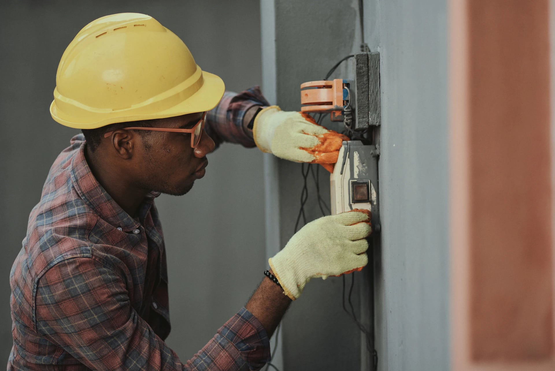 Electrical and plumbing materials